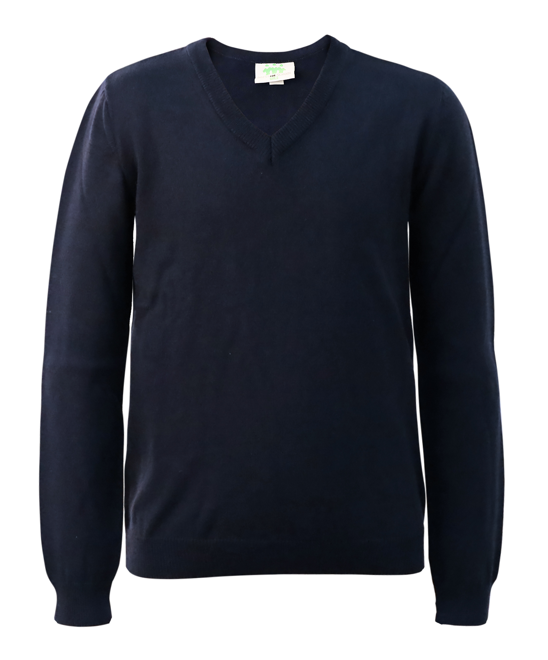 Strickpullover, V-Ausschnitt, Unisex