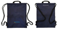 Drawstringbag with name embroidery Drawstringbag with name embroidery